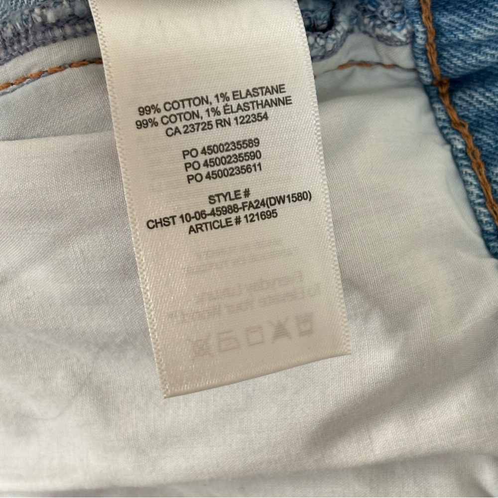 Denim Forum Rowan Super High Rise Straight Jean 32 32L - Picture 4 of 14